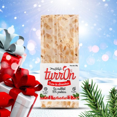 Turron Duro Proteico 0% Maltitol Sin Azúcares