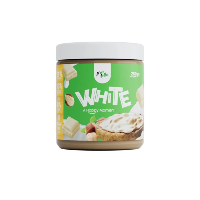 Protella White 250g Crema de Avellanas Chocolate Blanco