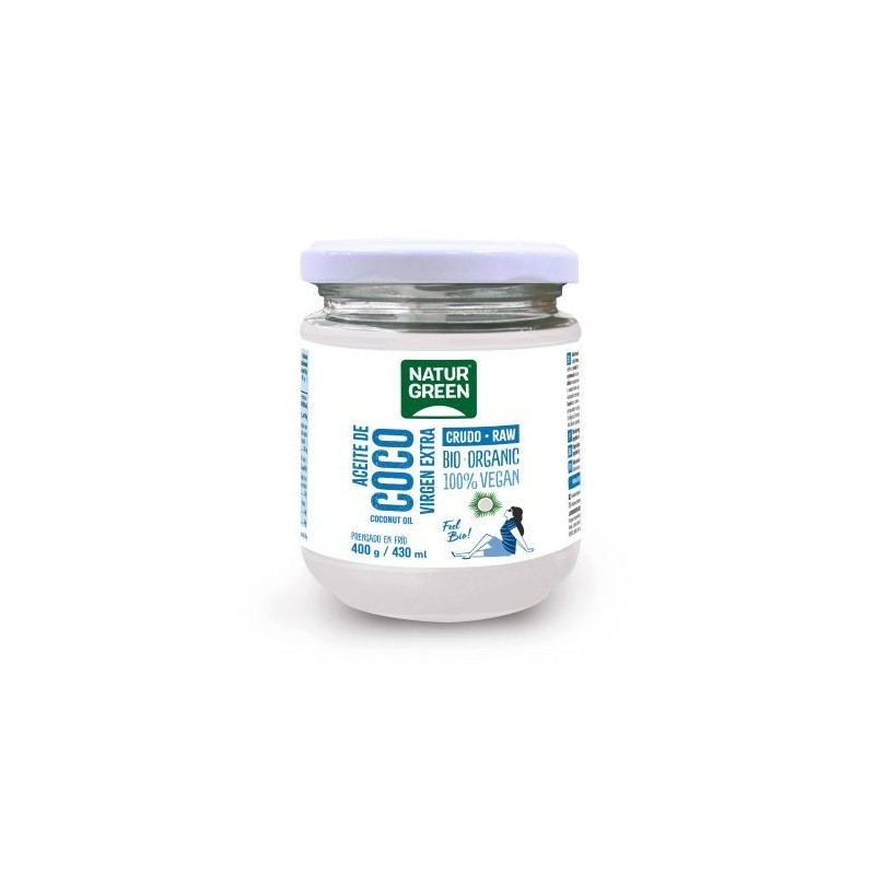 Aceite Coco Bio 400g Naturgreen 430ml