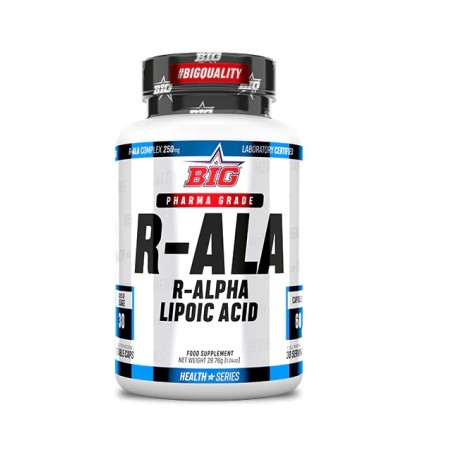 R-ALA 60caps Big Pharma Grade-Acido Alfa Lipoico.15% descuento PRIME DAY 15-16 julio 2019