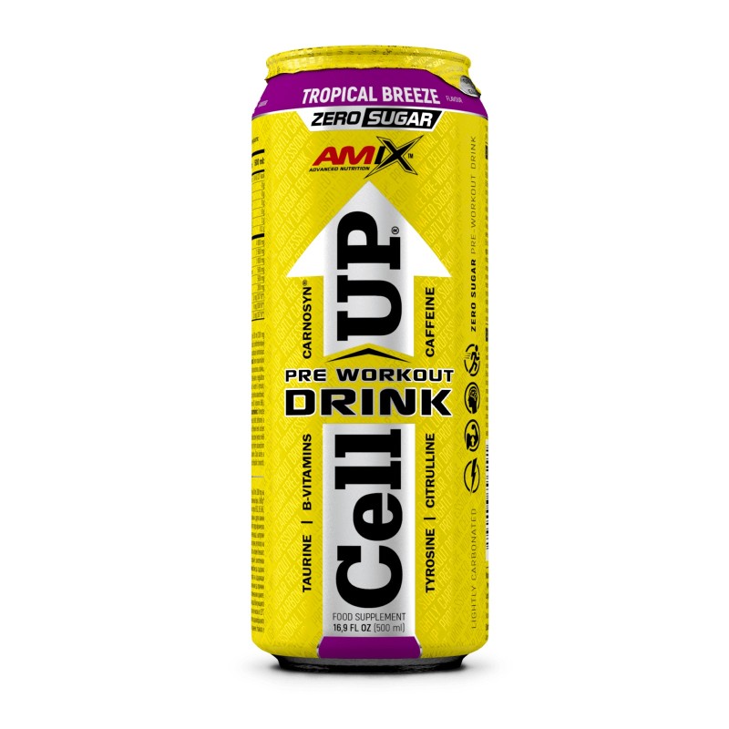 CellUp Energy Drink 500ml Amix Bebida Pre-entreno