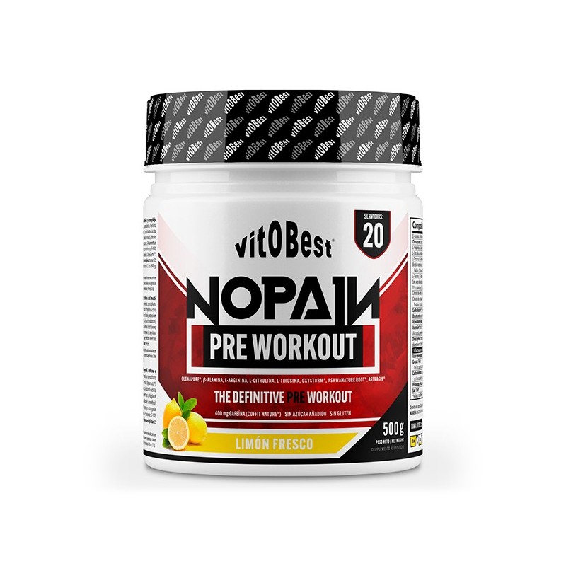 NoPain Pre Workout 500gr Vitobest