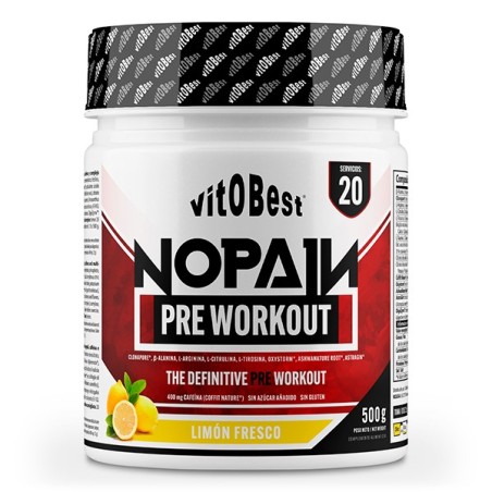 NoPain Pre Workout 500gr Vitobest