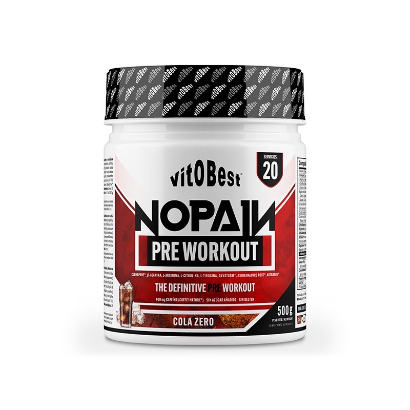 NoPain Pre Workout 500gr Vitobest