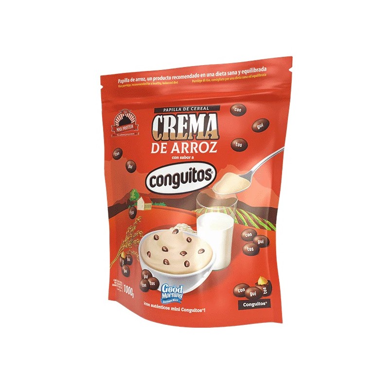 Crema de Arroz 1Kg Good Morning Conguitos® Max Protein