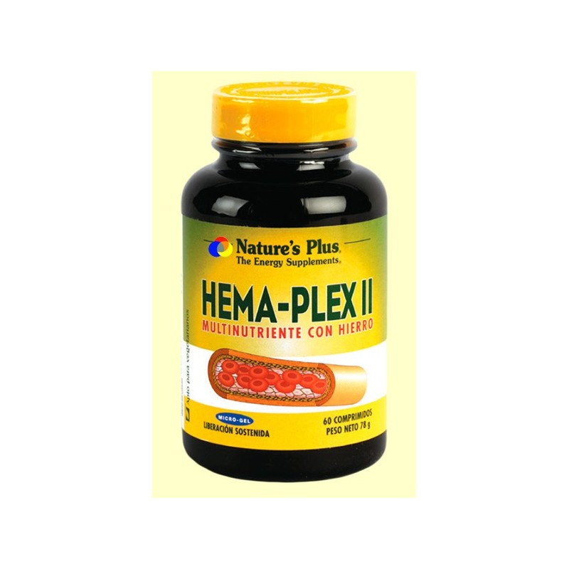 HEMAPLEX II 60COMPR-NATURE'S PLUS