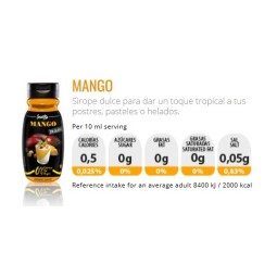 SIROPE Mango 0% Calorias - SERVIVITA 305ML-SM SPORT NUTRITION