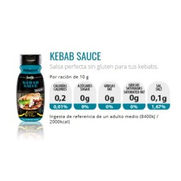 SALSA Kebab 0% CALORIAS - SERVIVITA 305ML-SM SPORT NUTRITION